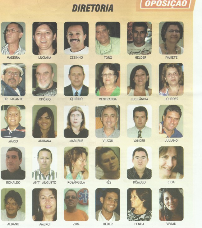 sintran - diretoria eleita